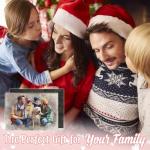 Personalized Watercolor Family Portrait Canvas Print