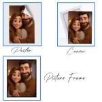 Custom Cartoon Portrait from Your Photo