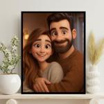 Custom Cartoon Portrait from Your Photo