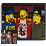 Custom Cartoon Family Portrait Wall Art Poster