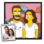 Custom Simpsons-Style Cartoon Portrait from Your Photo