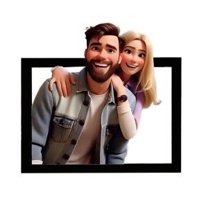 Custom Anime Cartoon Portrait Frame Gift for Everyone