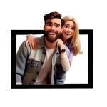 Custom Anime Cartoon Portrait Frame Gift for Everyone