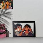 Custom Anime Cartoon Portrait Frame Gift for Everyone