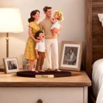 Personalized Cartoon Photo Ornament for Home Decor