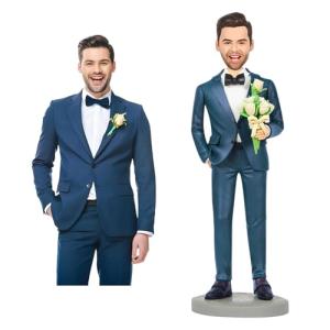 Personalized Photo Bobbleheads - Custom Mini Statues