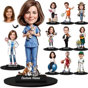 Custom Caricature Figurine for Any Occasion