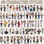 Custom Caricature Figurine for Any Occasion