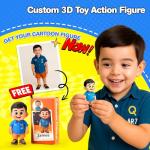 Personalized 3D Action Figure from Your Photo