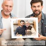 Custom Watercolor Portrait Canvas Print for All Occasions