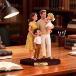 Personalized Cartoon Photo Ornament for Home Decor