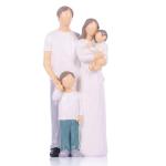 Personalized Family of 4 Figurine Sculpture