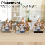 Custom Die Cut Photo Gift with Base Options