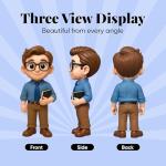 Personalized 3D Mini Figurine Custom Action Figure