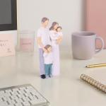 Personalized Family of 4 Figurine Sculpture
