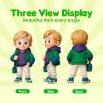 Personalized 3D Mini Action Figure for Any Occasion