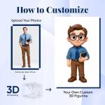 Personalized 3D Mini Figurine Custom Action Figure