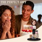 Custom 3D Cartoon Figurines with Personalized Name