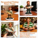 Personalized Fishing Figurines - Custom Photo Gifts