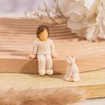 Custom Family Figurines - Hand-Painted Mom Sculpture
