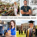 Custom 3D Cartoon Figurines with Personalized Name