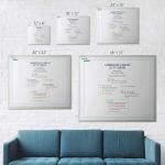 Custom Watercolor Couple Portrait Canvas Print