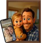 Custom Cartoon Poster Prints - Personalize Your Photos
