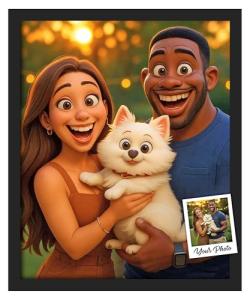 Personalized Cartoon Portraits for Couples and Friends