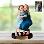 Custom Cartoon Family Figurine Desk Decor Gift