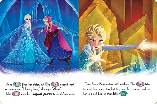 Disney Frozen Elsa Storybook and Wand Set