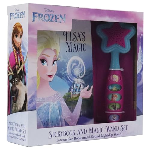 Disney Frozen Elsa Storybook and Wand Set