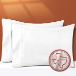 100% Egyptian Cotton Pillowcase Set of 2