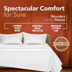 100% Egyptian Cotton Pillowcase Set of 2