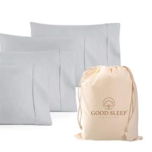 Queen Size Egyptian Cotton Pillow Cases Set of 4