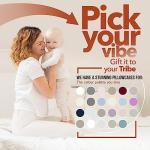 100% Egyptian Cotton Pillowcase Set of 2