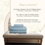 Soft 800 Thread Count Egyptian Cotton King Sheet Set