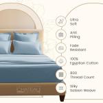 Soft 800 Thread Count Egyptian Cotton King Sheet Set