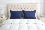King Size Egyptian Cotton Pillowcases with Zipper
