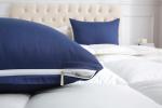 King Size Egyptian Cotton Pillowcases with Zipper