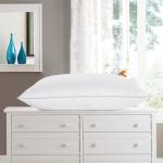 Medium Firm Goose Down Pillow in Egyptian Cotton