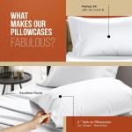 600 Thread Count Egyptian Cotton Pillow Cases Set of 2