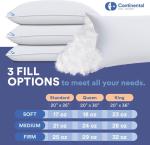 Harmony White Egyptian Cotton Down Pillow