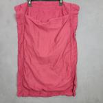 Burgundy Red Gold Border Egyptian Cotton Pillow Sham