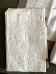 King White Butterfly Embroidered Egyptian Cotton Pillowcases