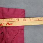 Burgundy Red Gold Border Egyptian Cotton Pillow Sham