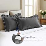 King Ruffle Pillow Shams - 100% Egyptian Cotton