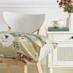 Yellow Red Floral Egyptian Cotton Queen Bedding Set