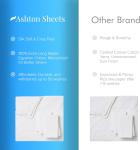 100% Egyptian Cotton Duvet Cover Set - 600 TC