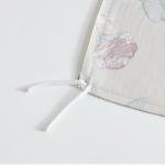 Yellow Red Floral Egyptian Cotton Queen Bedding Set