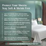 Luxury 800 Thread Count Egyptian Cotton Queen Sheets